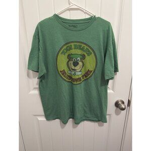 Yogi Bear’s Jellystone Park Green Men’s Tshirt Size XL
